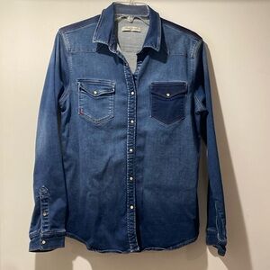 Women’s denim long sleeve size L